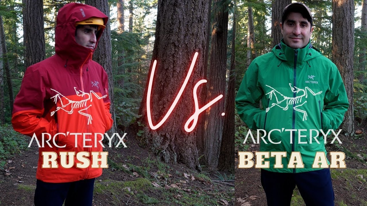 Arc'teryx Beta AR, Rush, Sabre SV: Arc'teryx Jackets Comparison