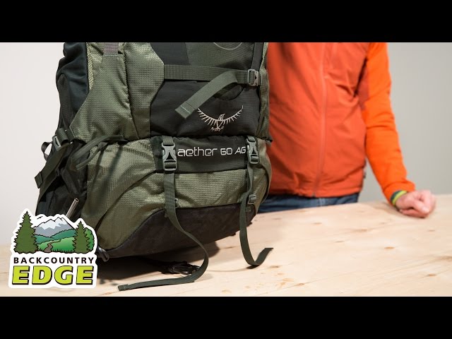 Osprey Aether AG 60 Internal Frame Backpack - YouTube