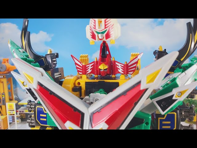 絡繰巨漢旋 DX 天空神 天雷旋風神 DX Tenkuujin Stop Motion Tenrai