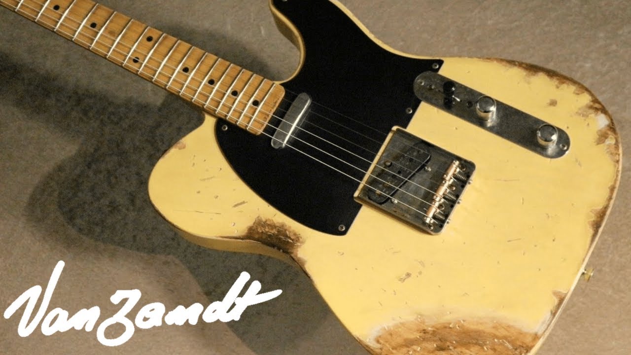 激シブ】Vanzandt TLV-R1 Butterscotch Blonde を弾いてみました - YouTube