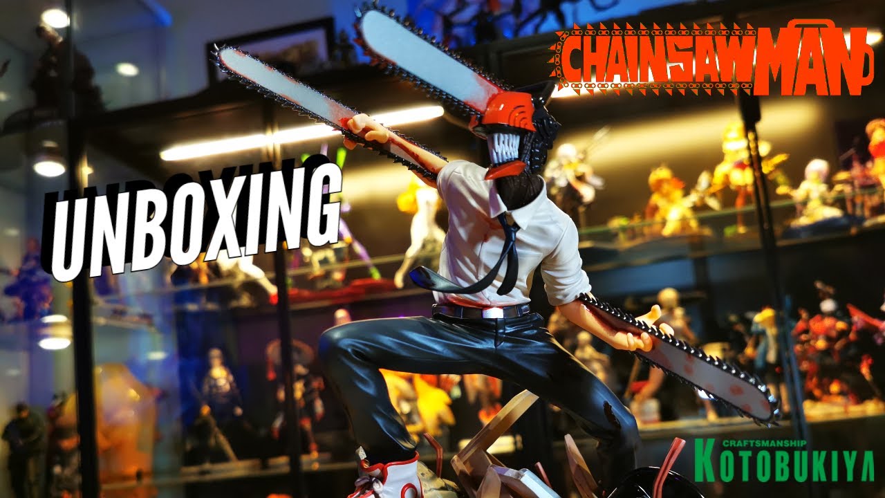 CHAINSAW MAN | 1/8 SCALE ARTFX J KOTOBUKIYA UNBOXING - YouTube