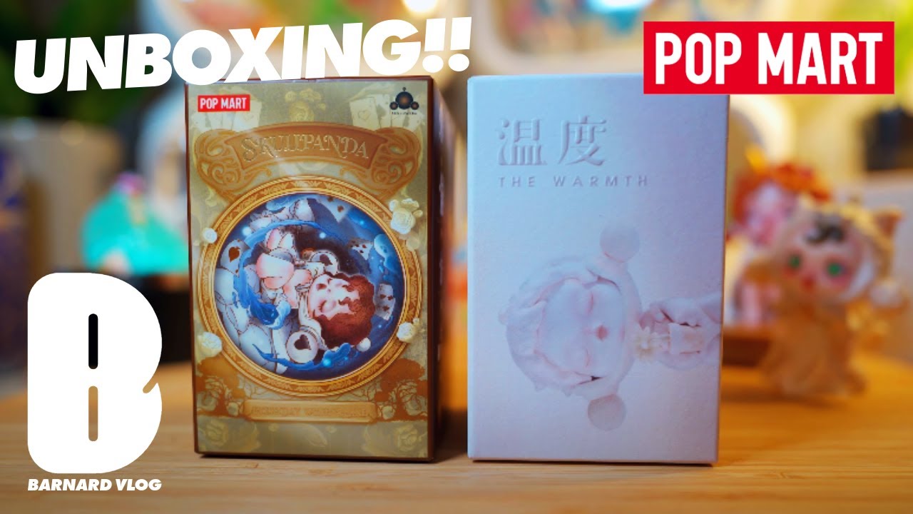 POPMART】ポップマート 開封！SKULLPANDA 温度 THE WARMTH とアリスの