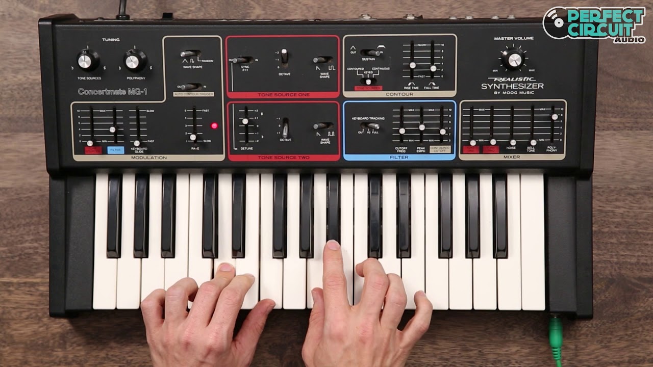 無料のMoog系シンセサイザー「Surrealistic MG-1 Plus Synthesizer
