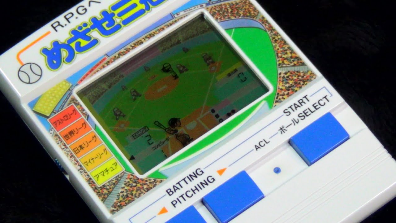 レトロ 電子ゲーム】バンダイ ポケットクラブ R.P.G ベースボール