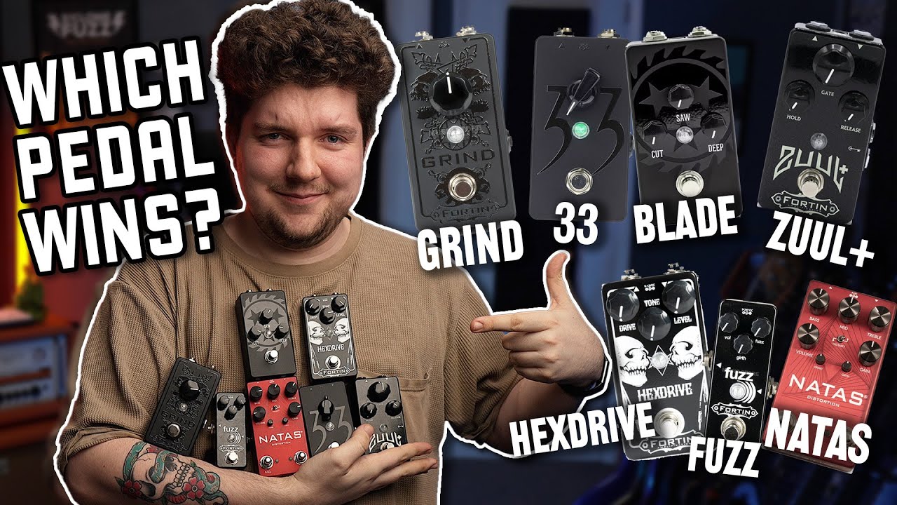 Fortin FUZZ ))) Pedal Demo - YouTube