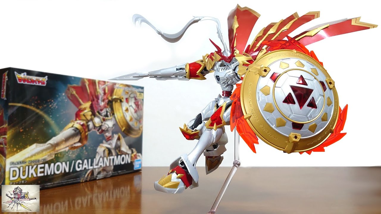 Dukemon is now a plastic model! Equipped with original