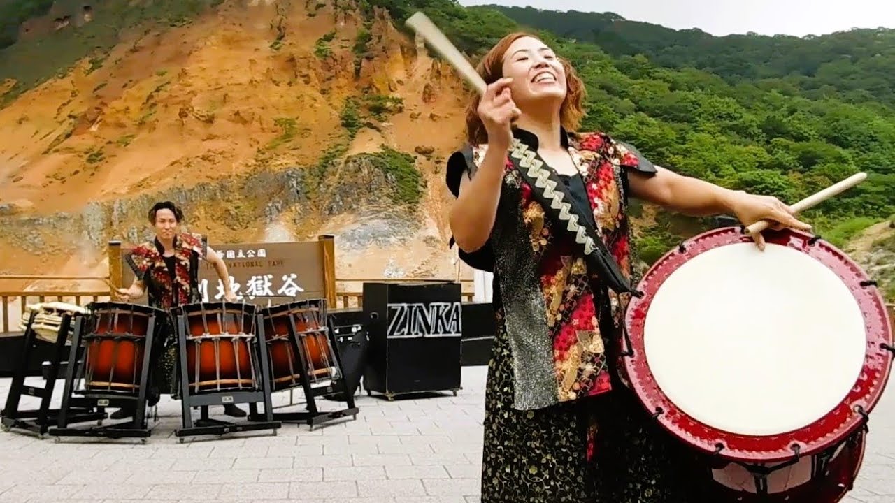 和太鼓ZINKA ‐ 第61回 登別地獄まつり - 2024年 - YouTube