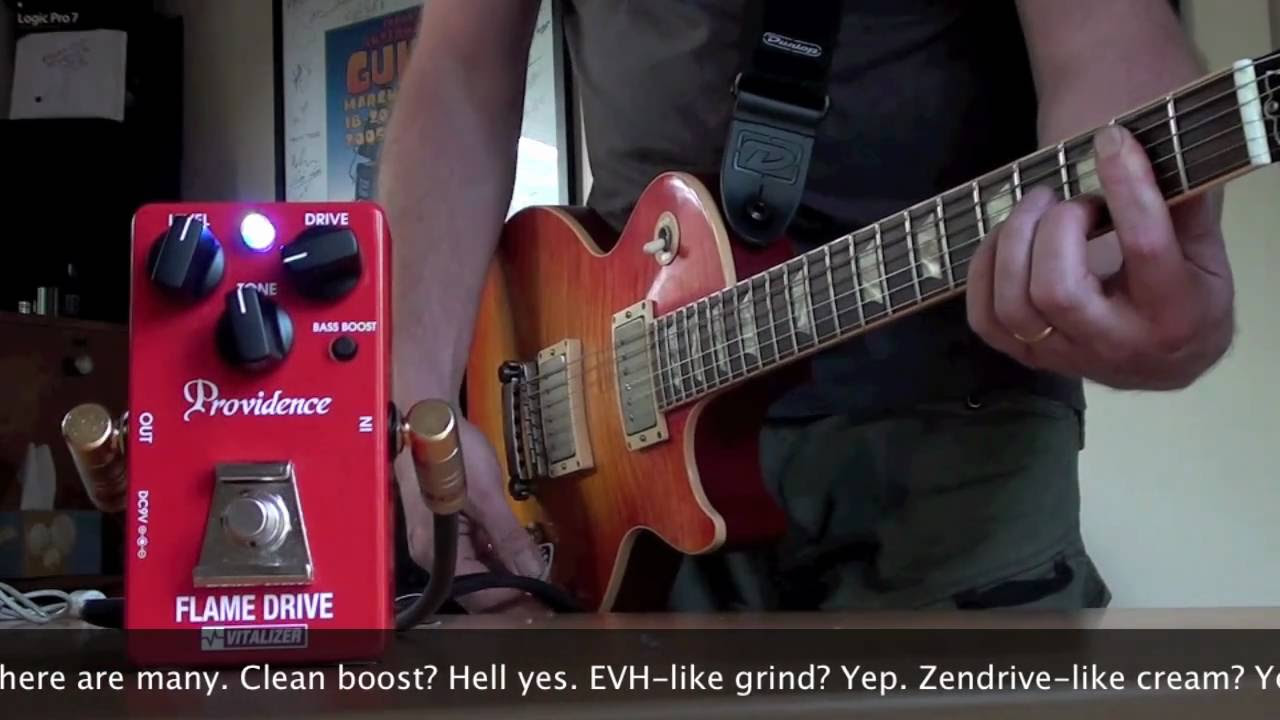 Providence Stampede Overdrive SOV-1, Dumble Amp Overdrive - YouTube