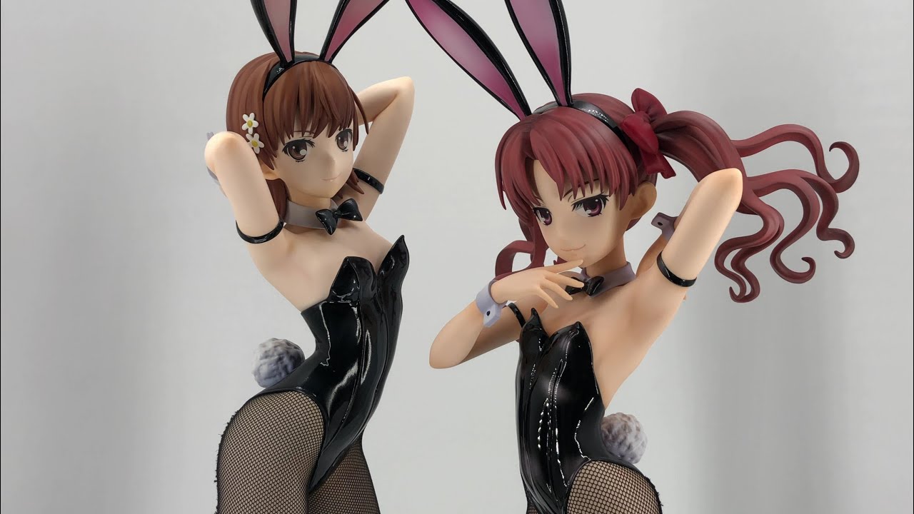 リクエスト フィギュア】御坂美琴 / 白井黒子 バニーVer.2nd - YouTube
