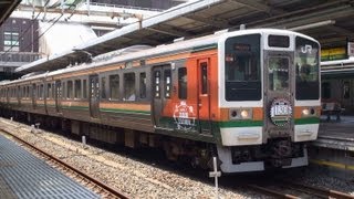 高崎線開業130周年記念ラッピング】JR東日本211系高崎車C16編成 大宮