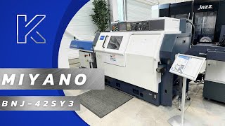MIYANO BNJ-42SY3 - CNC Lathe - YouTube