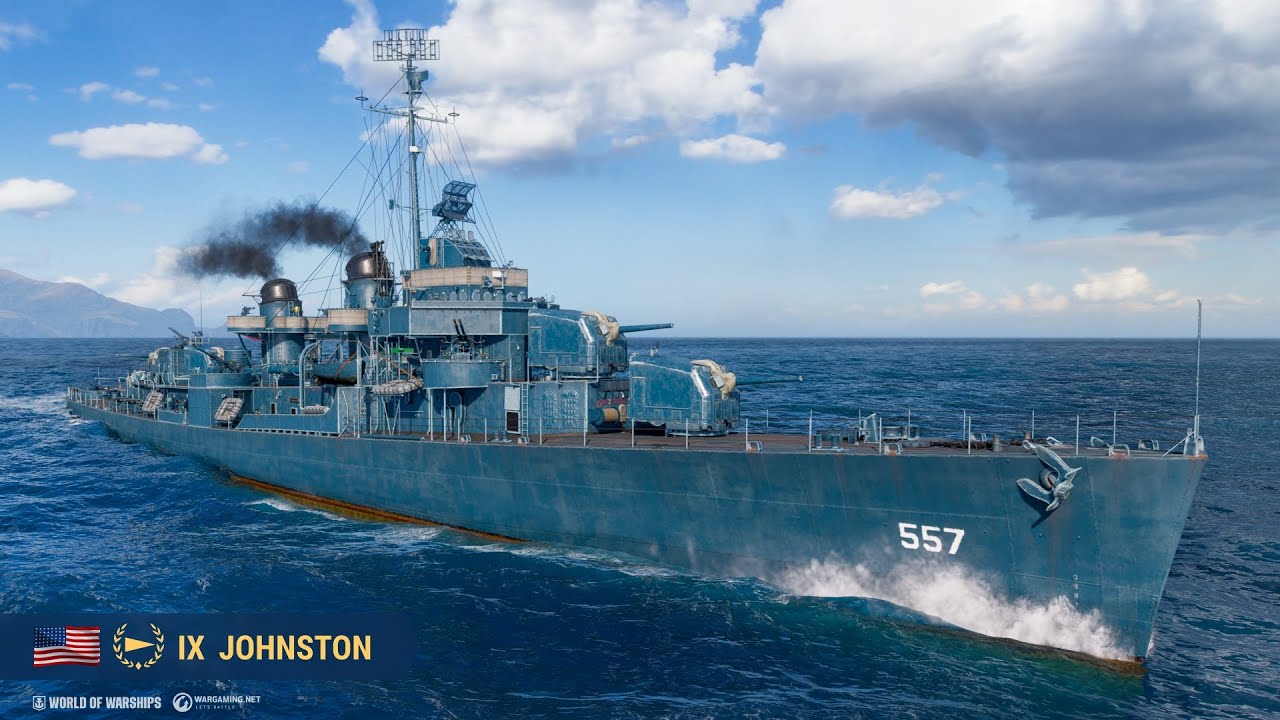 WoWS】SAPスプリンクラー、Johnston｜かかめ