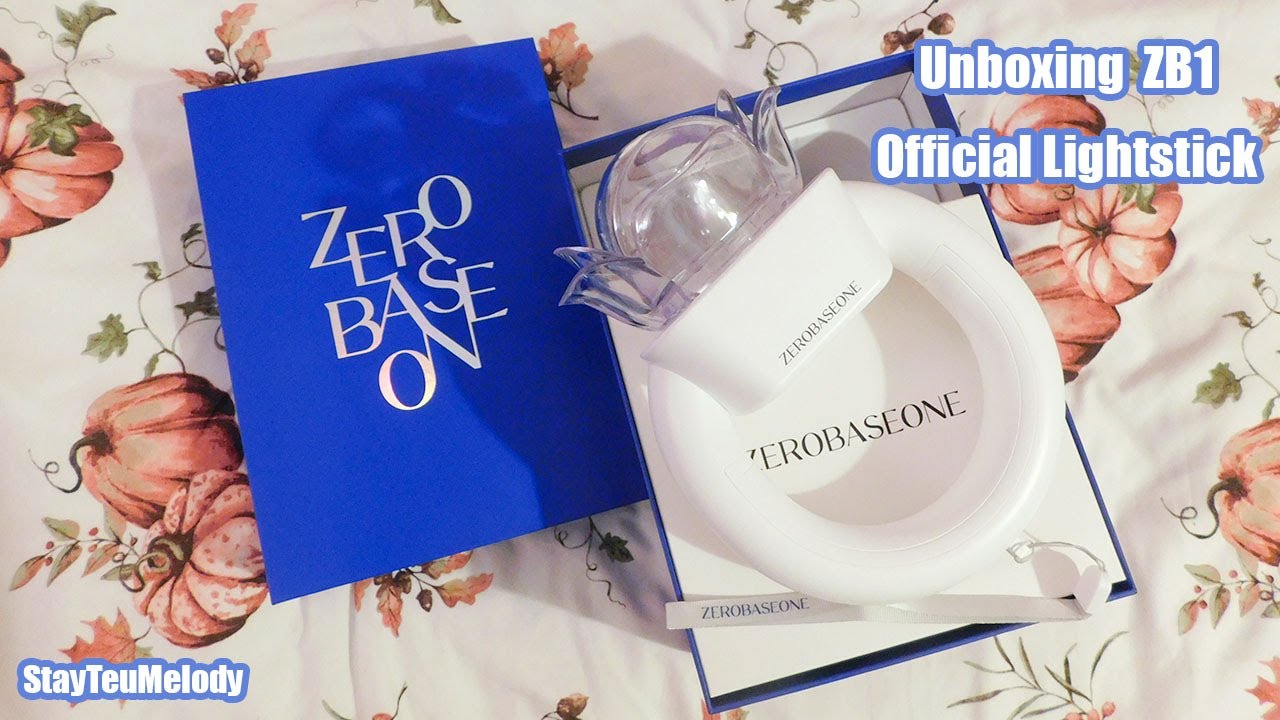 Zerobaseone Official Lightstick Unboxing - YouTube