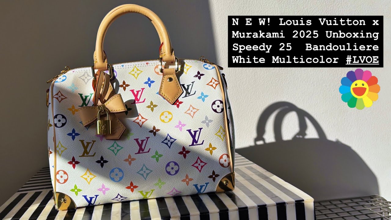Louis Vuitton x Murakami SPEEDY BANDOULIERE 25 Re-edition