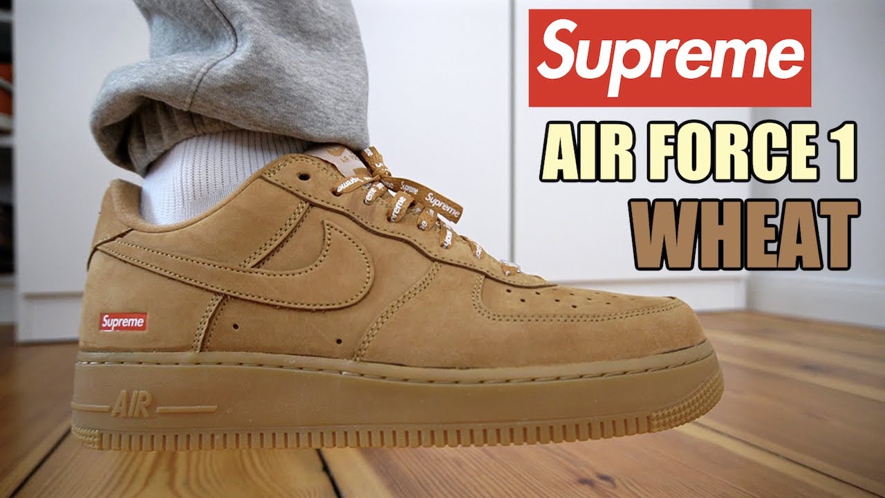 NIKE AIR FORCE 1 LOW SUPREME WHEAT REVIEW & ON FEETBEST PAIR