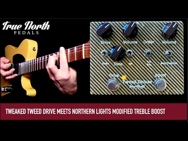 True North Pedals Tweed Drive Pedal Demo | THE GREAT CANADIAN