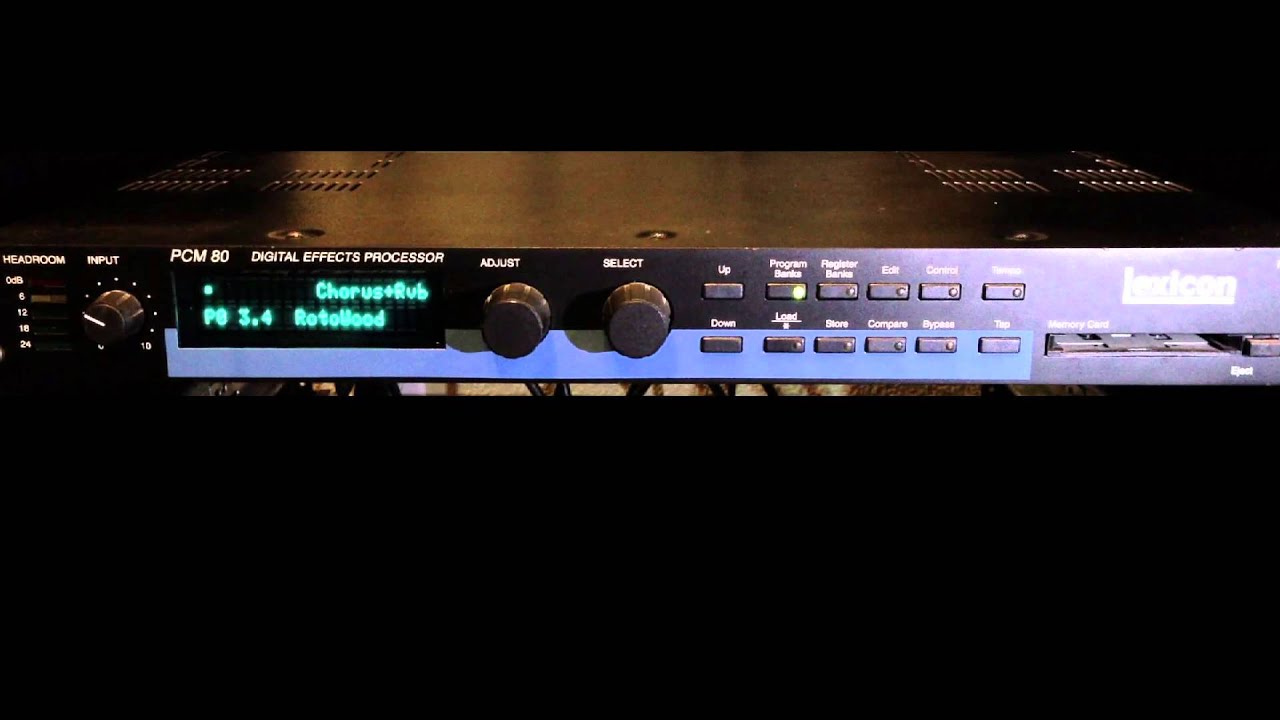 Lexicon PCM 80 - YouTube