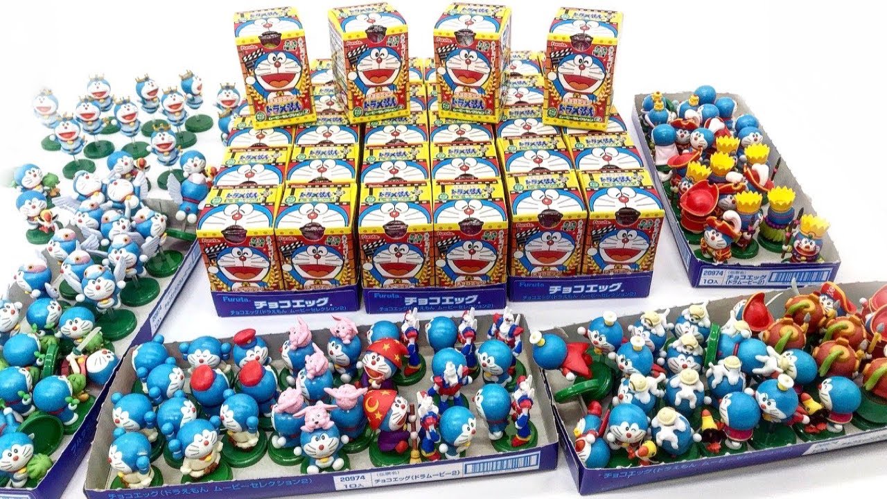 食玩】これでダメなら引退する！ドラえもん チョコエッグ ムービー