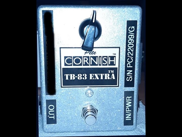 PETE CORNISH TB 83 EXTRA (test) - YouTube