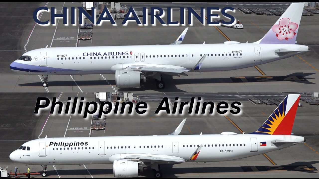 CAL PAL Airbus A321neo | China Airlines | Philippine Airlines