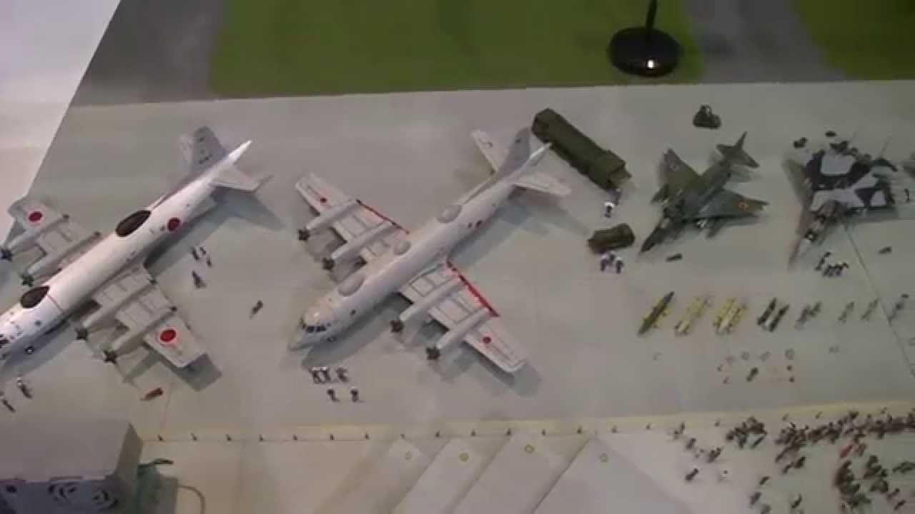 技MIX世界観イメージ（航空自衛隊基地 見学会イメージ ジオラマ