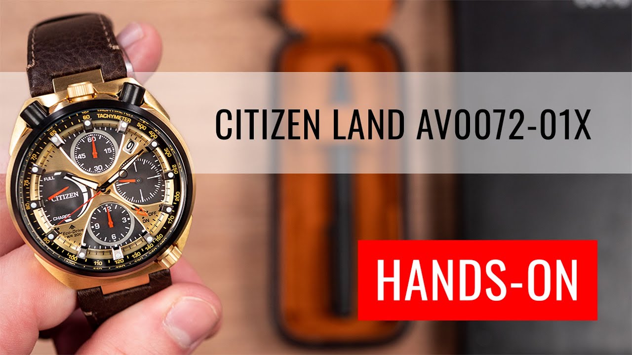 HANDS-ON: Citizen Promaster Land Eco-Drive AV0072-01X Bullhead