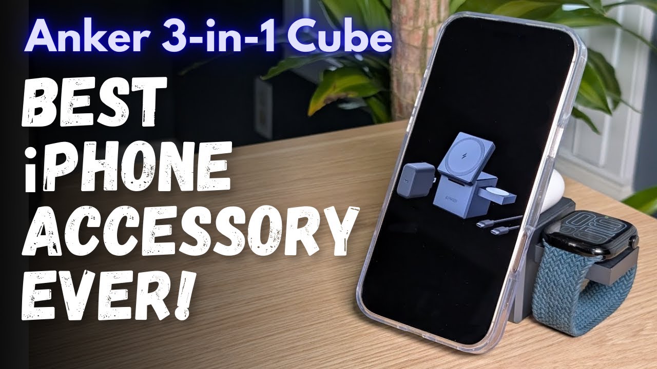 Anker 3-in-1 Cube: The BEST MagSafe Accessory for iPhone!” - YouTube