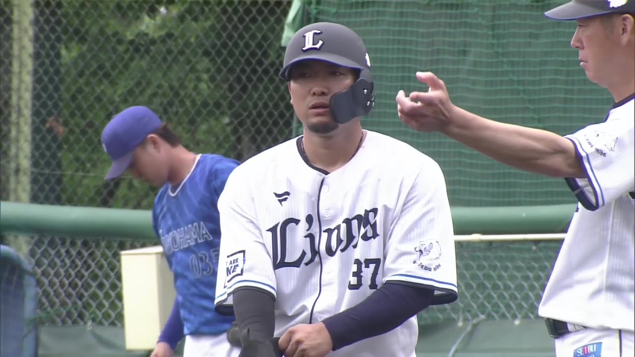 ファーム】引っ張ってレフト前へ!! ライオンズ・柘植世那 タイムリー