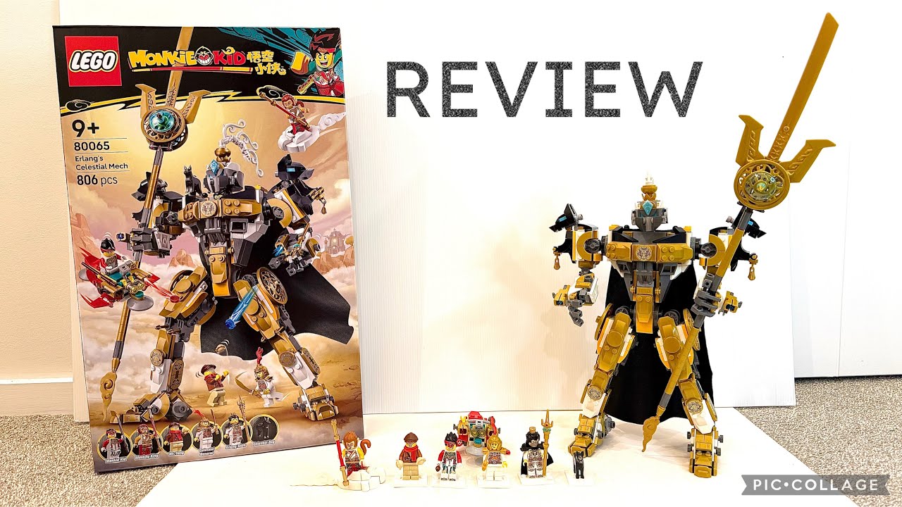 2025 LEGO Monkie Kid 80065 Erlang's Celestial Mech REVIEW!!! - YouTube
