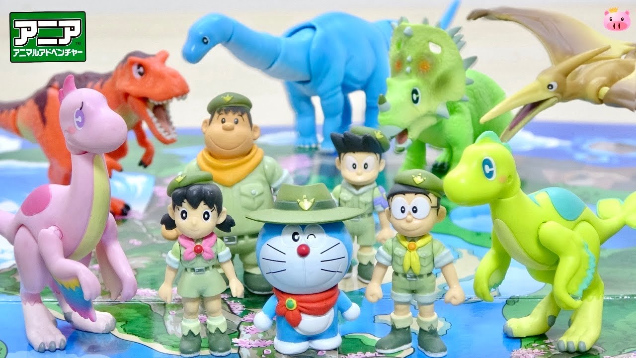 ドラえもん】『のび太の新恐竜』アニア限定フィギュア全種レビュー！劇