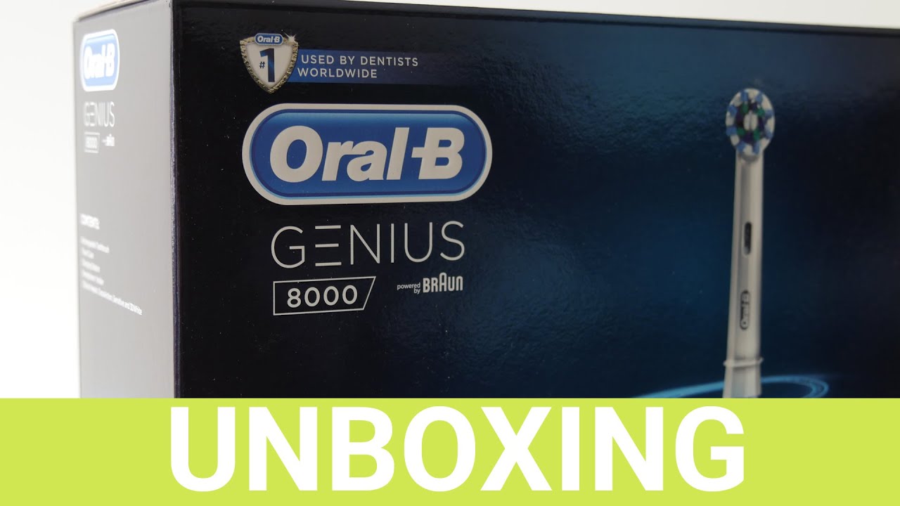 Oral-B Genius 8000 Unboxing - YouTube