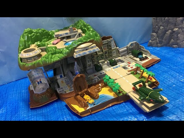 Thunderbirds Powertech Tracy Island Playset Modify ver