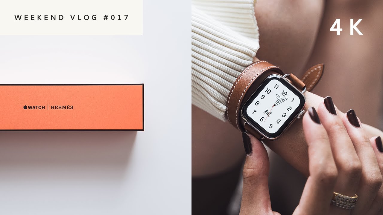 Apple Watch Hermès Unboxing / malamute SS2021 Exhibition [Weekend