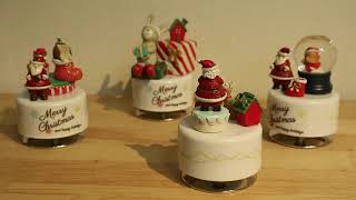 スイートクリスマスオルゴール・A・サンタとトナカイ(既製品） - YouTube