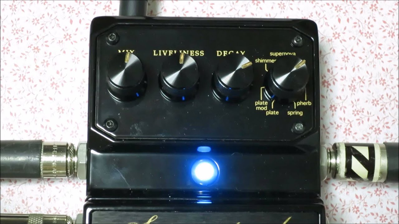 DIGITECH デジテック Supernatural Ambient Verb+アコギ - YouTube