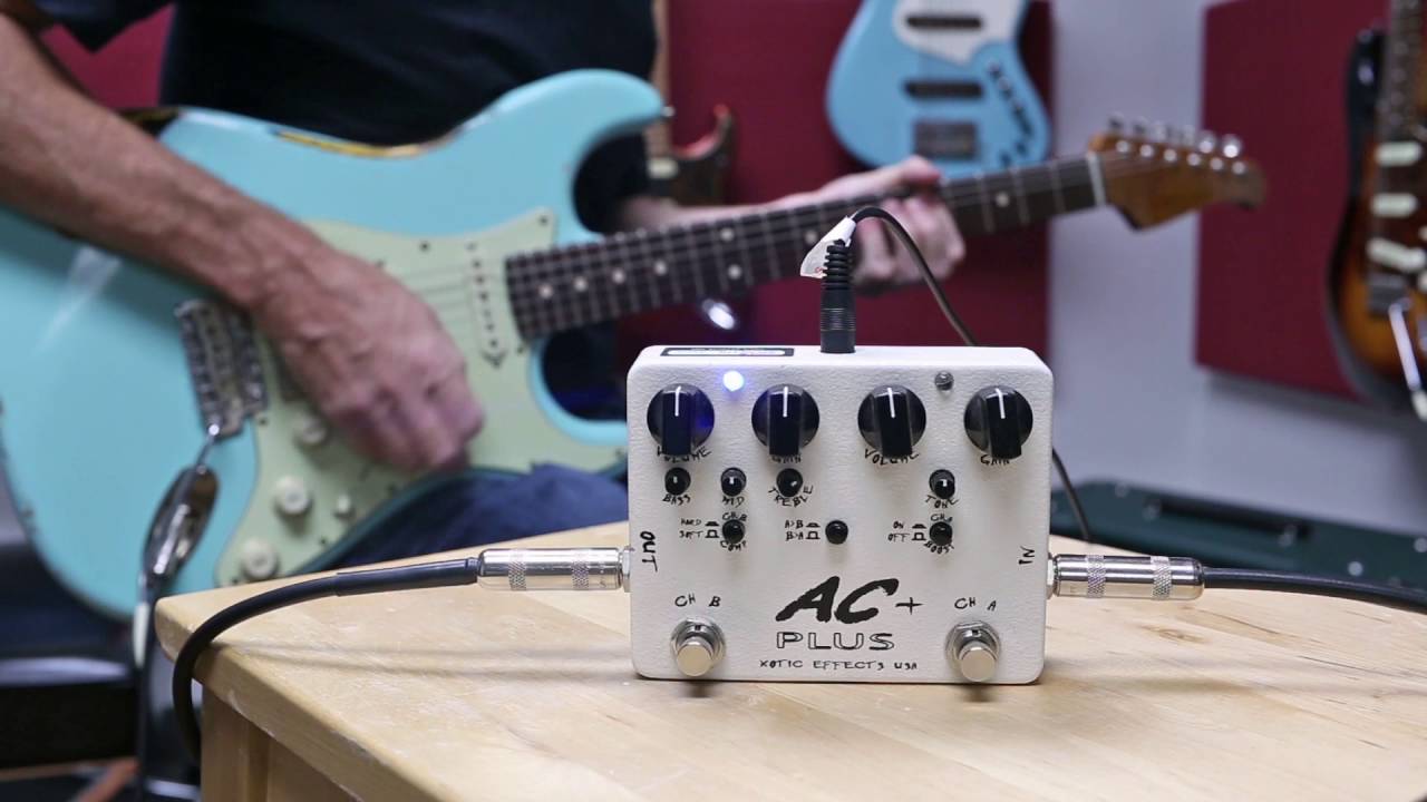 Xotic AC Plus - マーシャル系／フェンダー系と異なる歪みが得られる