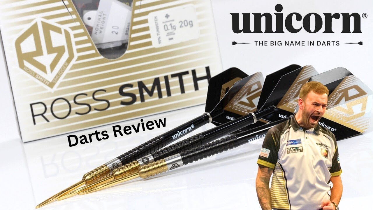 Unicorn Darts ROSS SMITH TWO TONE Darts Review - YouTube