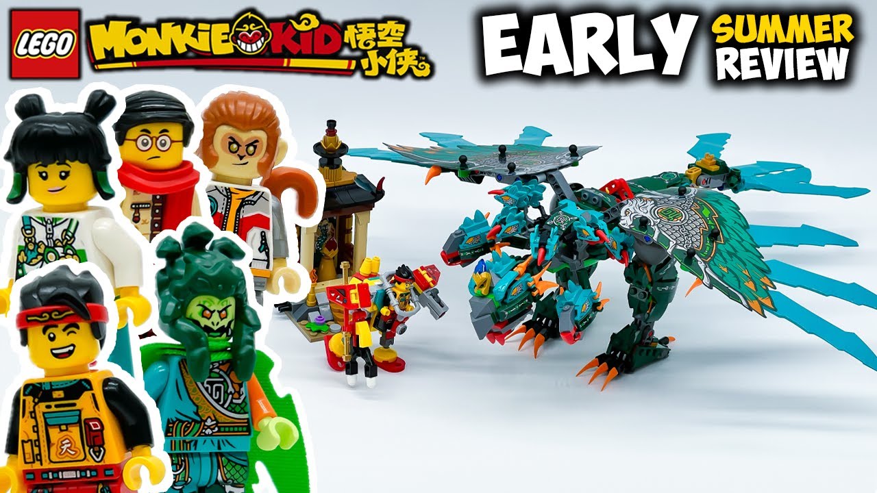 Nine-Headed Beast EARLY Review! LEGO Monkie Kid Set 80056 - YouTube