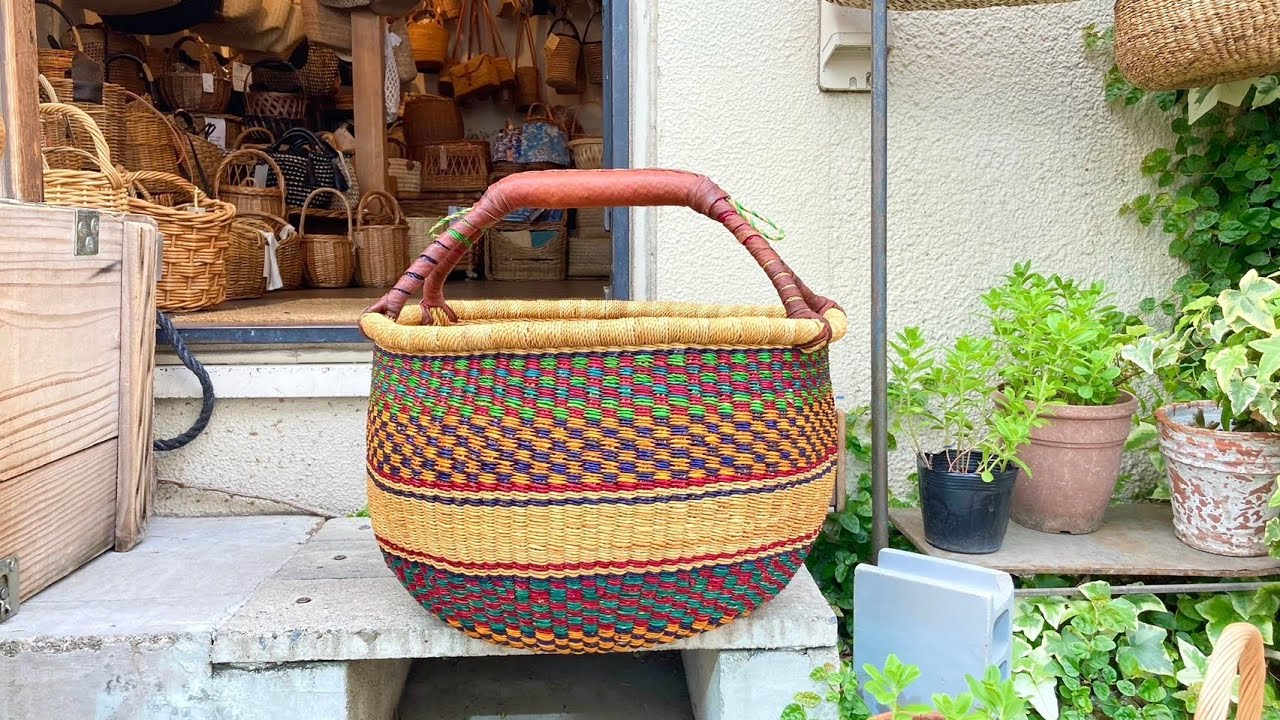 かご・バスケット・雑貨 - menui | アフリカ・ブルキナファソ【グル