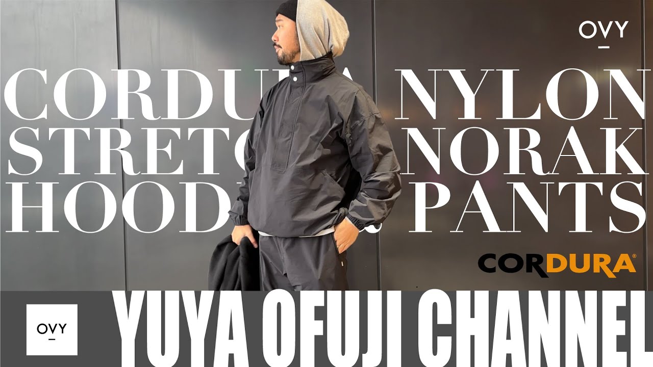 OVY Made-to-Order] Anorak and pants made of highly functional and
