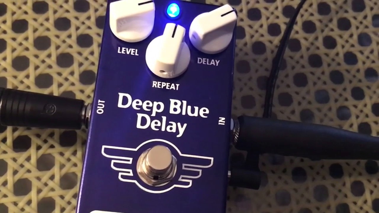 Test: Mad Professor Deep Blue Delay parte 1 - YouTube
