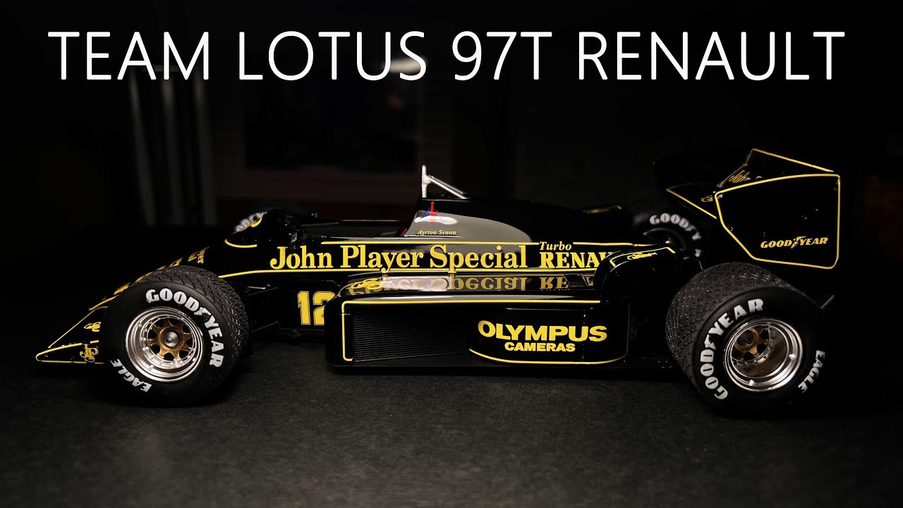 TEAM LOTUS 97T RENAULT PortugalBelgië FUJIMI 1/20 f1 model kits