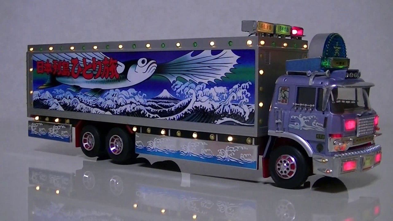 アオシマ スカイネット 1/32 RC トラック野郎 No.06 熱風5000キロ