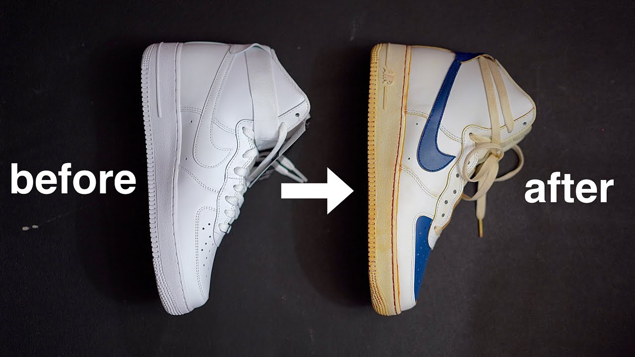 Sneaker Customization] We've customized the Nike Air Force 1 High
