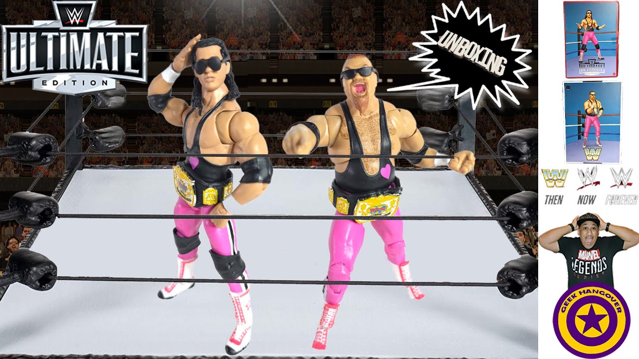 WWE Coliseum Collection Ultimate Edition Hart Foundation Action