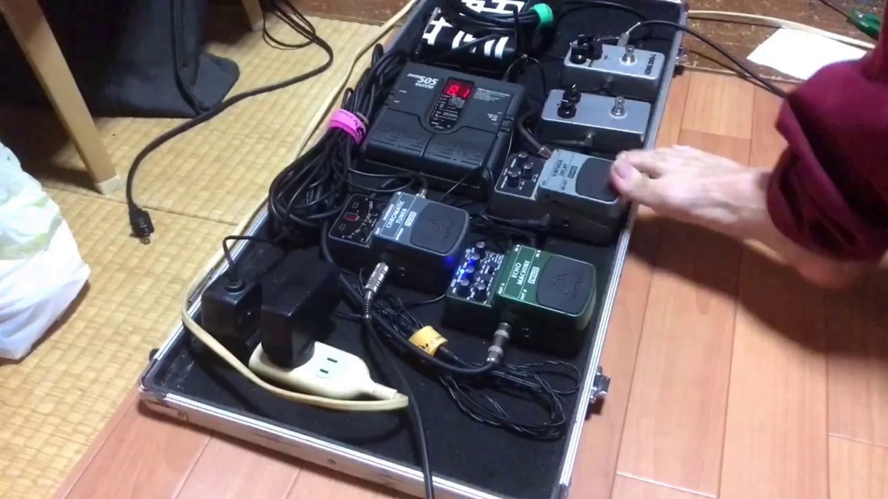 BOOWY必須！OVD-1が届いたので音出し＆エフェクターボード組み換え