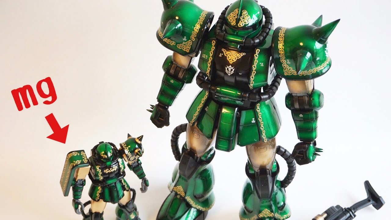 もはや建造物 1/48 メガサイズザク ドズルザビ専用機っぽくしてみまし