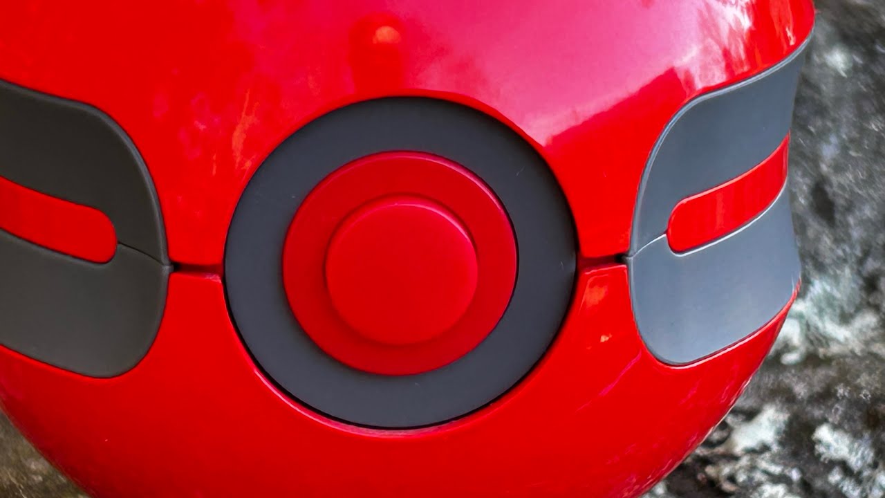 CHERISH BALL Pokemon Pokeball Die-Cast Life-Size Replica by The