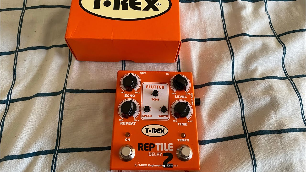 T-Rex Reptile 2 Digital Delay Pedal (like and subscribe) Honest