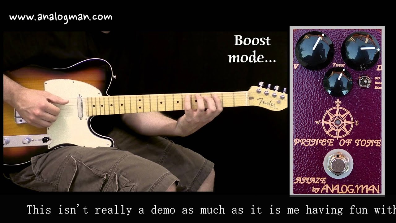 Analogman Prince Of Tone - YouTube